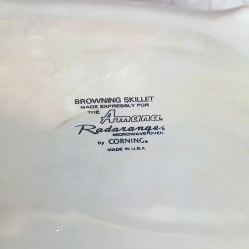 CORNING RADARANGE Vintage 11 Inch  Casserole‎ Dish